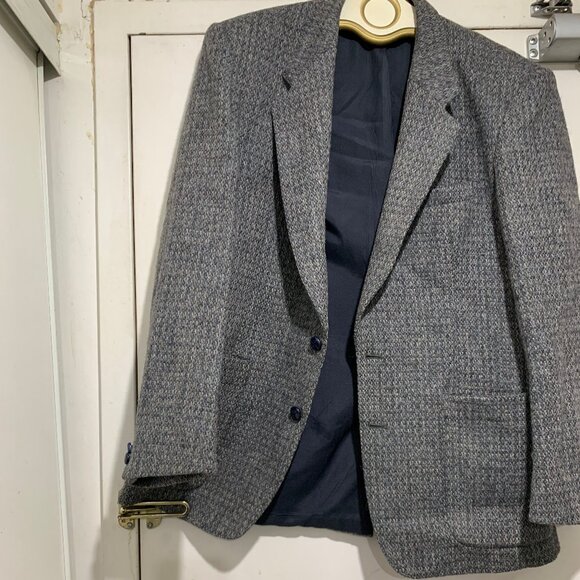VINTAGE HARRIS TWEED SPORT BLAZERS SIZE 40R - Picture 1 of 15